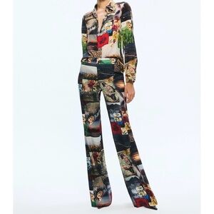 NEW Alice + Olivia Eco Fusion Livi Low Rise Trouser